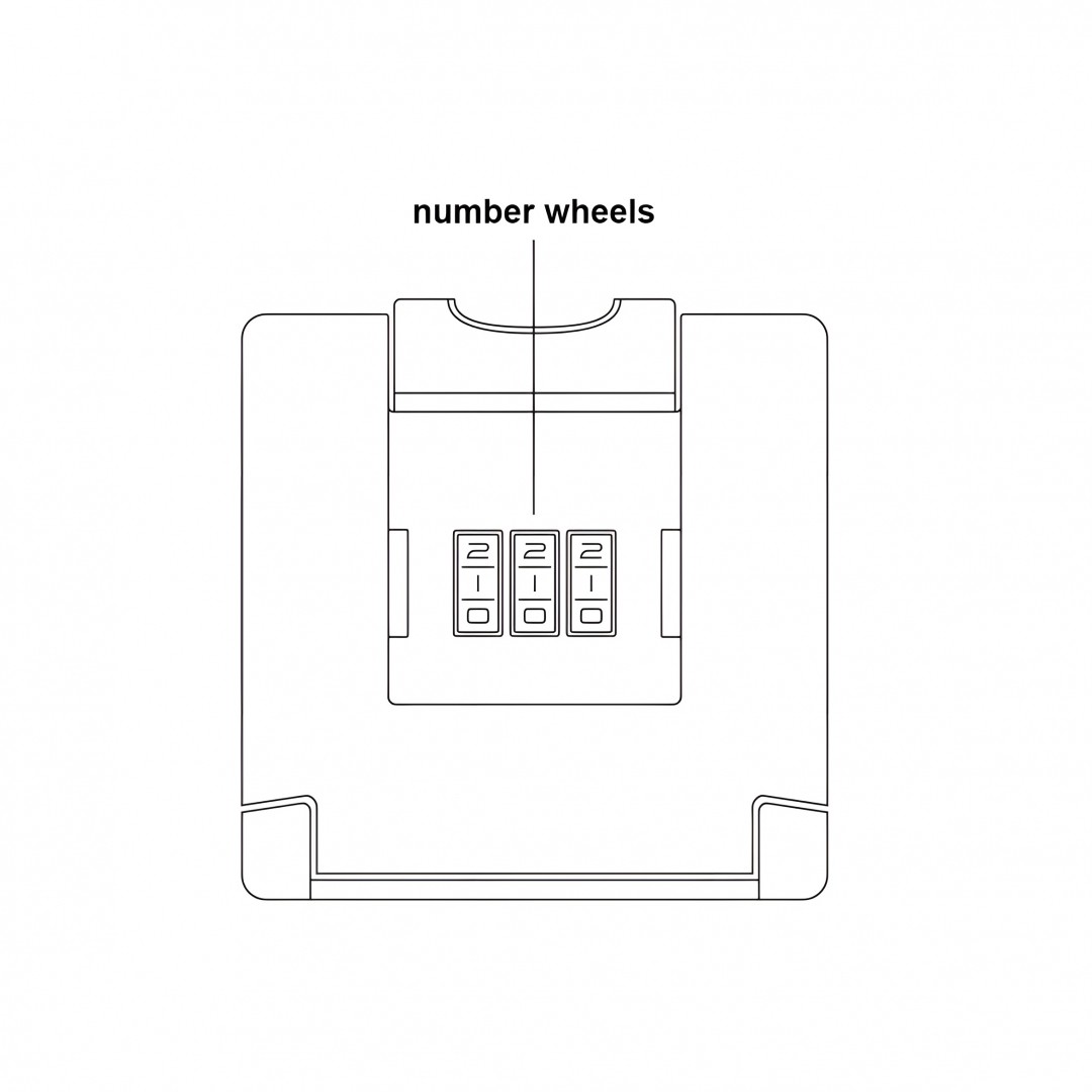 disegno combinazione numerica